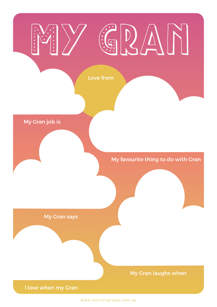 My Gran - Mother's Day Printable